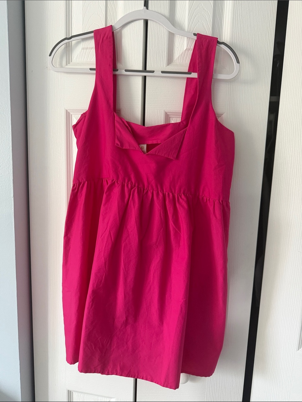 Daily Practice Hot Pink Mini Dress